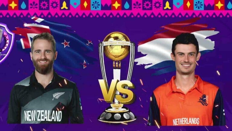 Netherlands vs. New Zealand: A Thrilling ODI World Cup 2023 Clash of Resilience and Determination