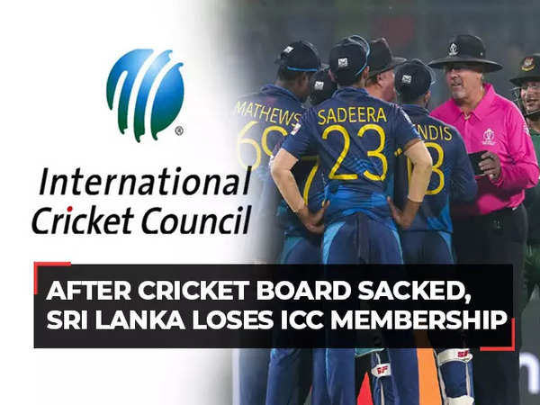 “Cricket’s Heartbreak: ICC Banned Sri lanka During world cup 2023 from their membership”